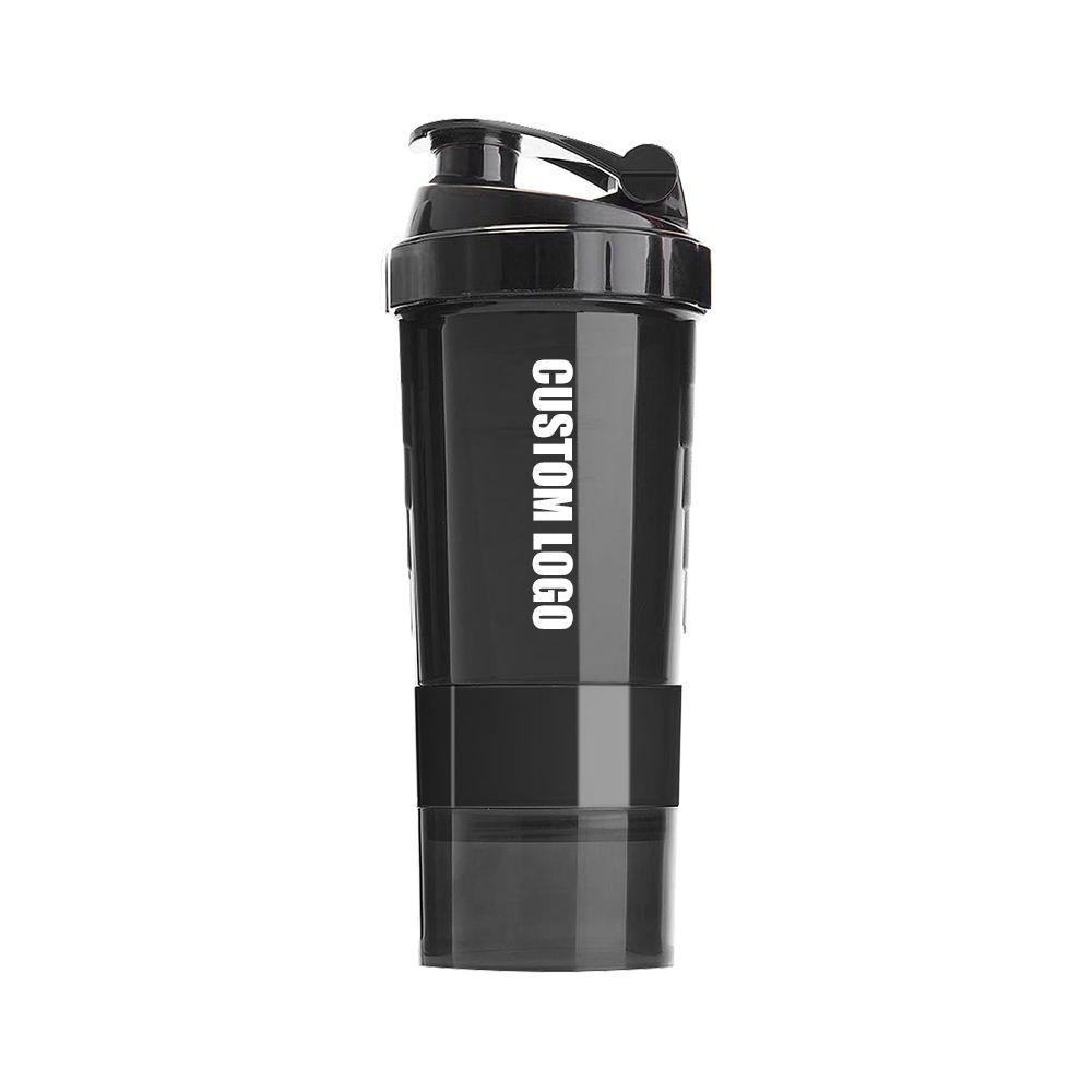 600ML PP Shaker Bottle-Black