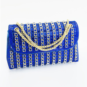 Sacs à main de luxe pour femmes, sacs de soirée, sacs à bandoulière carrés de petite taille, sacs à main pour femmes avec chaîne - Product Image 6