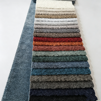 Tissu Chenille 100% Polyester Chenxin Anti-Boulochage Poids Moyen Teint Uni pour Revêtement de Canapé Textile de Maison Couleurs Personnalisables