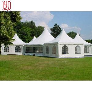 Carpas Pagoda Blancas de Alta Calidad 3x3 4x4 6x6 8x8 para Jardín, Eventos, Fiestas y Bodas al Aire Libre - Product Image 6