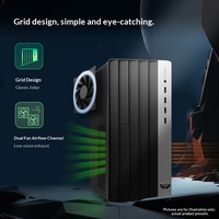 Ordinateur de bureau HP Zhan 99 New Business haute performance GT730 DDR4 Core I5 avec écran 23,8 pouces et stockage SSD+HDD