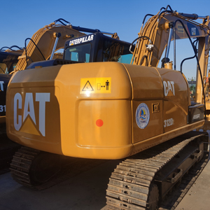 Buenas condiciones de trabajo Suministro de fábrica Certificado CE con cubo excavadoras usadas Caterpillar CAT 312 12 TON Excavadoras a la venta - Product Image 1