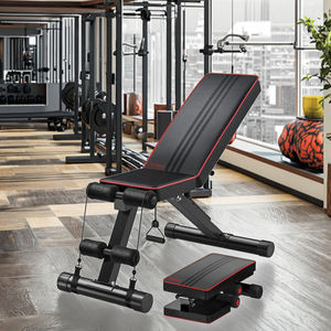 Panca pieghevole con telaio in acciaio polifunzionale per Trainer addominale inclinato a 6 vie e schienale regolabile/3 vie Unisex - Product Image 5