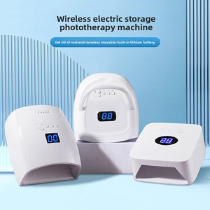 Rechargeable Cordless Nail Dryer Quick-Dry Auto <b>Sensor</b> UV LED Lamp Gel Polish Manicure Salon Drying Curing <b>Light</b> Wireless Tool - Product Image 2