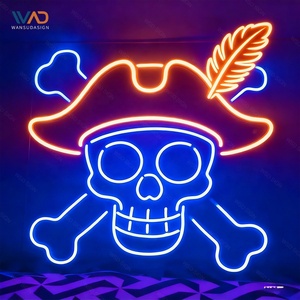 Letrero de Neón Personalizado, Luz de Neón Ambiental para Interiores, Letrero Luminoso para Halloween, Cafeterí<span class=keywords><strong>a</strong></span>, Tienda de Belleza - Product Image 2