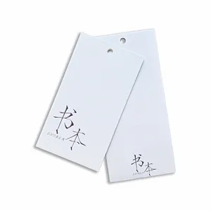 Custom Luxury Hang Tag For Garment Accessories Clothing Clothing