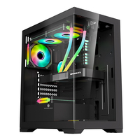 Boîtier d'ordinateur MATX personnalisé en usine, support GPU 310 mm, hauteur du refroidisseur CPU 165 mm, radiateur 240 mm, châssis de jeu pour les joueurs