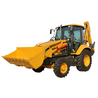 Pabrik dealer resmi SDLG kualitas tinggi B877F 1m3 excavator loader backhoe loader