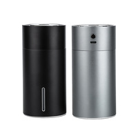 Diffuseur d'huiles essentielles portable 260 ml, lumière colorée, diffuseur d'huiles essentielles pour voiture, mini purificateur d'air personnel USB, humidificateur ultrasonique à brume fraîche électrique