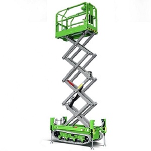 Nhà Máy Giá 6M 8M 10M 500kg Công suất di động theo dõi Kéo Cắt kéo nhỏ tự hành nền tảng làm việc trên không - Product Image 2