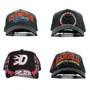 Gorra de Béisbol Personalizada de Alta Calidad, Negra, de Dos Tonos, 5 Paneles, Cierre a Presión, Visera Curva, Etiqueta <span class=keywords><strong>Sap</strong></span>, Gamuza, Negra, Original Barbas Hats - Product Image 2