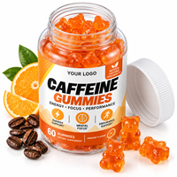 Gummies de performance sportive à la caféine, directement de l'usine