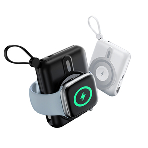 พาวเวอร์แบงค์แม่เหล็ก 10000mAh 15w ชาร์จเร็ว พกพาสะดวก ไร้สาย 3 in 1 ดีไซน์บางเฉียบ พร้อมหน้าจอ LED ลดราคาพิเศษ - Product Image 5