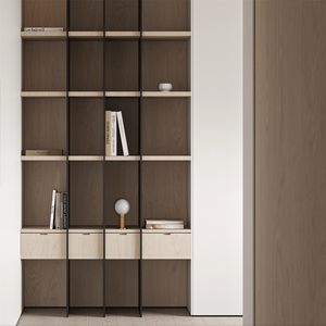 <span class=keywords><strong>Bibliothèque</strong></span> à prix réduit, utilisation en <span class=keywords><strong>bibliothèque</strong></span>, étagère à livres industrielle en aluminium, en métal, à 3 niveaux, en forme d'arc circulaire, géométrique, verticale, solide, ouverte, avec éclairage LED - Product Image 3