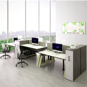 Labels Lift Standing Computer Table Adjustable Height <b>Desk</b> Top - Product Image 1