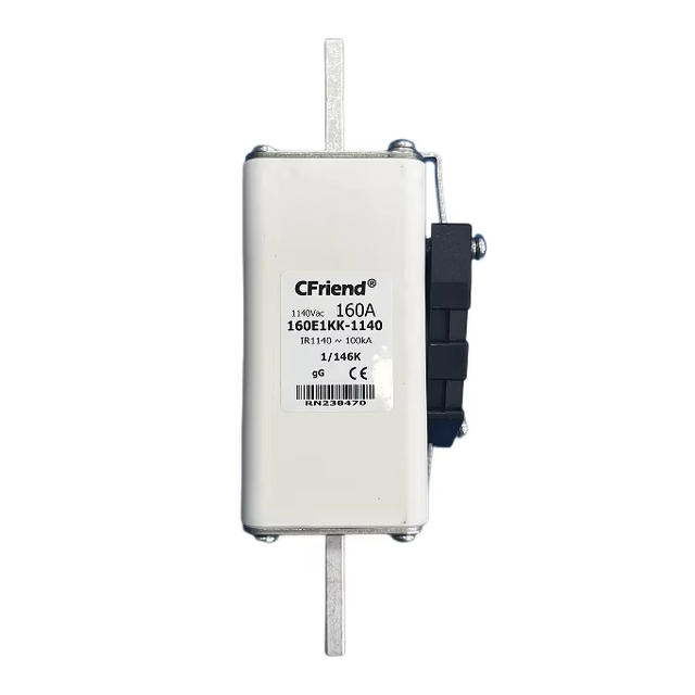 CFriend 160E1KK-1140 100KA Breaking Capacity 1140VAC Fast Acting Fuse Link Ceramic Body Indicating Fuse Low Voltage Wind Energy