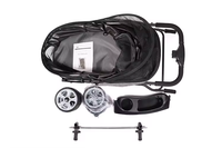 50kgs capacité portante pour chien moyen poussette pour animaux de compagnie poussette Animal poussette multifonctionnel voyage en plein air poussette pour animaux de compagnie