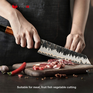<span class=keywords><strong>Cuchillo</strong></span> de Cocina <span class=keywords><strong>Profesional</strong></span> de Acero Damasco con Alto Contenido de Carbono, Forjado a Mano, Estilo Kiritsuke, <span class=keywords><strong>Cuchillo</strong></span> de Chef Japonés VG10 - Product Image 4