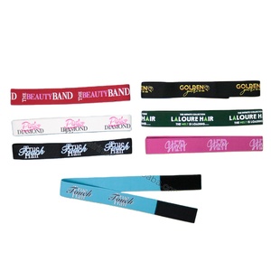 Logo personnalisé Bord Slayer Melt Band Frontal Wraps Lace Hair Band <span class=keywords><strong>Crochet</strong></span> réglable avec boucle Bande élastique pour perruques - Product Image 1
