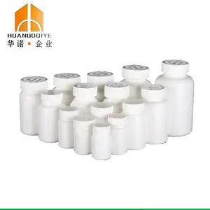 Cápsula Branca independente para frasco de 30ml-300ml, embalagem de comprimidos/comprimidos de 100ml, garrafa plástica com tampas CRC em estoque