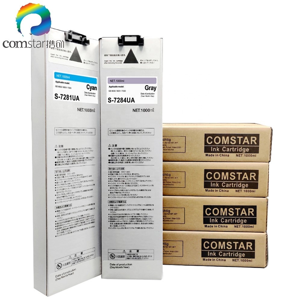 Чернила Comstar GD, европейские, распродажа, совместимые с ризографами, Comcolors GD 9630 GD9631 GD7330, чернила Risos Comcolors