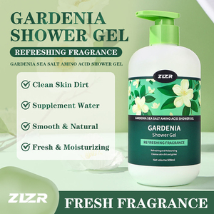 Gel de Ducha de 500ml con Sal Marina de Gardenia y Aminoácidos, Gel de Ducha Limpiador y Perfumado, Venta al por Mayor, Gel de Baño Refrescante e Hidratante - Product Image 2