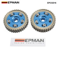 EPMAN 1 paire/unité d'engrenage de came pour Honda Civic D16A D-SERIES SOHC VTEC (bleu) EPCGD16