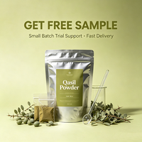 Poudre de feuilles de Qasil naturelle pure et extrait de Qasil de qualité cosmétique en vrac pour la vente en gros – Matière première pour les soins du visage