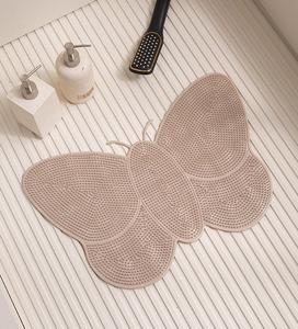 Tapis de bain en PVC écologique moderne, antidérapant, massage, couleur personnalisée, épaisseur 0,2-0,4 pouces, usage domestique, hôtel, salle de bain - Product Image 4