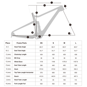Bicicleta de Montaña 29er de Fibra de Carbono con Horquilla de 140 mm de Recorrido, Grupo de 12 Velocidades y Manillar Integrado - Product Image 6