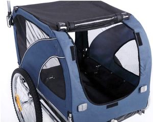 पालतू ट्रेलर गाड़ी Foldable कुत्ते बिल्ली साइकिल ट्रेलर 1 में 2 के लिए बाइक साइकिल ट्रेलर घुड़दौड़ पालतू डॉग कार्ट - Product Image 5