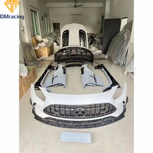Serie negra estilo forjado de fibra de carbono de KIT de cuerpo para <span class=keywords><strong>MERCEDES</strong></span> BENZ <span class=keywords><strong>AMG</strong></span> GT <span class=keywords><strong>GTC</strong></span> GTS GTR 2015-2018 - Product Image 1