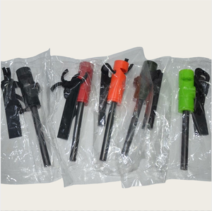 Survival <span class=keywords><strong>Spark</strong></span> Magnesio Supervivencia Multifunción Brújula Silbato Arrancador de fuego - Product Image 6