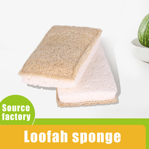Éponges de cuisine en cellulose luffa Éponges à récurer naturelles anti-rayures à double face Éponge écologique réutilisable - Product Image 6