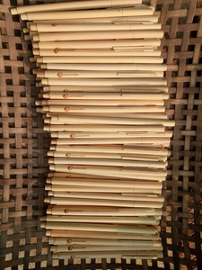 Unique High-Quality Bamboo ball Pen smoothy ink Handmade 100% Natural Bamboo Ballpoint Pen custom Logo - Product Image 5