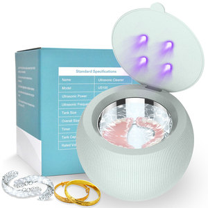 เครื่องทำความสะอาดอัลตราโซนิกแบบพกพา UV สำหรับรีเทนเนอร์ จัดฟัน แอไลเนอร์ ถังขนาด 200 มล. พร้อมตัวตั้งเวลาแบบดิจิตอล  วัสดุ SUS304 - Product Image 5