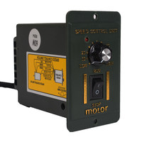 Contrôleur de vitesse de moteur AC US-52 6W 15W 25W 40W 60W 90W 120W 200W 250W 220V Monophasé Régulateur de vitesse progressif pour moteur à engrenages