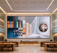 Layar LED Kabinet COB P1.5 P1.8 untuk Ballroom Hotel, Video Wall 4K Tanpa Sambungan untuk Pernikahan, Gala, dan Acara Perusahaan