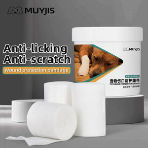 Benda Veterinaria Autoadesiva OEM in Tessuto Non Tessuto per Cani, Gatti, Cavalli, Uccelli, Piccoli Animali, Ferite e Guarigione del Polso - Product Image 2