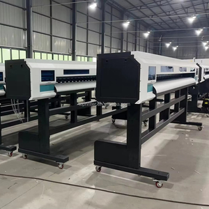 3.2m sinh thái dung môi kỹ thuật số máy in phun 2-4 đầu xp600 i3200 i1600 quảng cáo Flex Banner Vinyl vải vải khổ lớn - Product Image 1