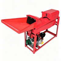Décortiqueuse de maïs et de blé entièrement automatique à moteur, petite machine agricole domestique de haute performance