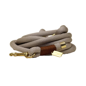 Luxe Tactische Kleine Hondenwandeling Riem Set Op Maat Nylon Touw Effen Patroon Puppy Klein Medium Groot Formaat - Product Image 1