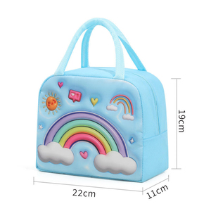 Factory 3d Print Lightweight Cartoon Tote Cooler <b>Bag</b> for School Student Thermal Insulated Kids Lunch <b>Bag</b> - Product Image 6