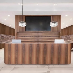 Thiết kế tinh tế bán lẻ Rack hiển thị GỖ Kính mát Dịch vụ thiết kế nội thất treo tường kính mát Giá hiển thị - Product Image 2