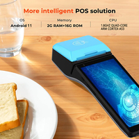 2 + 32G Android POS 58mm Impresora térmica de recibos Factura POS Máquina de mano Dispositivo de facturación Z500