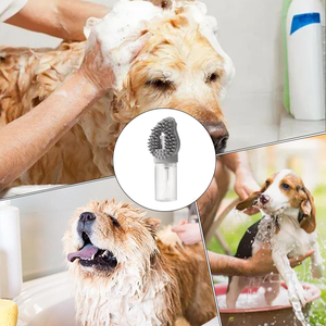 Nouvelle Arrivée Brosse de Bain en Silicone pour Chien avec Distributeur, Brosse à Shampooing pour Animaux, Brosse de Lavage Moussante pour Douche, Brosse de Nettoyage pour Chien - Product Image 2