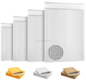 Sobres Acolchados de Papel Kraft de 6x8 Pulgadas, Autosellables, Embalaje Exprés, Biodegradables, Ecológicos y Ligeros - Product Image 1