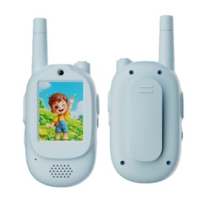 Jouets éducatifs créatifs parlants pour garçons et filles, talkie-walkie vidéo HD avec 4 effets vocaux amusants interchangeables - Product Image 5