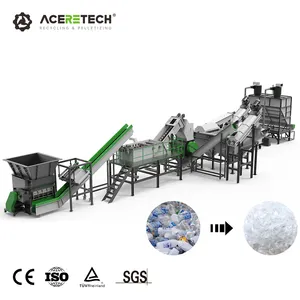 High Stability AWS-PET Waste Plastic Pet Bottle Flakes Washing Recycling Line