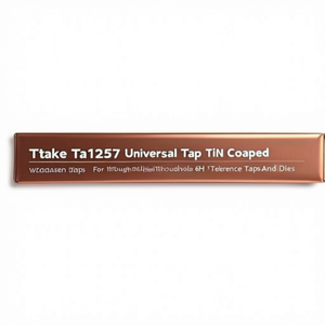 ดอกต๊าปอเนกประสงค์ Ta1257 เคลือบ TiN สำหรับรูทะลุ ความคลาดเคลื่อน 6H พร้อมชุดต๊าปและแม่พิมพ์ - Product Image 2